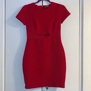 Express Red Mini Dress
